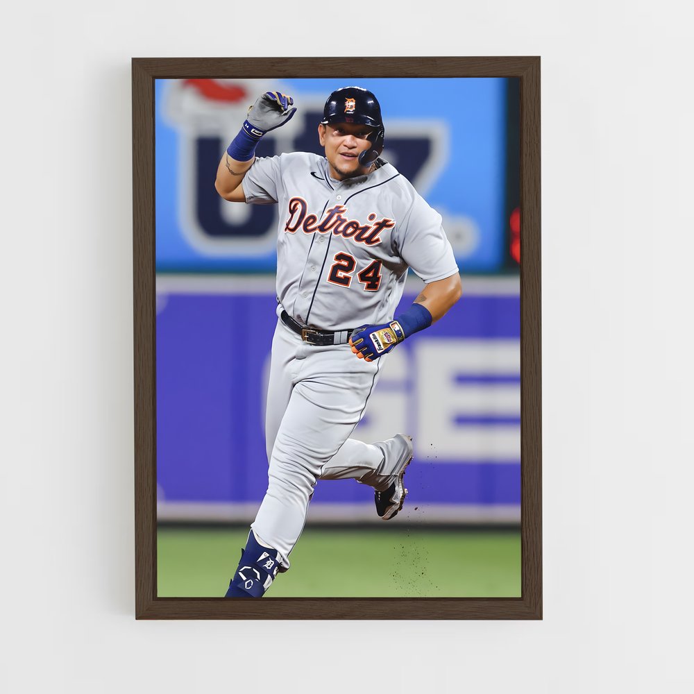 Poster La Course de Miguel – affiche Baseball (vue 5)